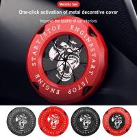 Push Start Button Cover Car Start Stop Button Cover Zinc Alloy Protective Decorative Anti Scratch Engine Button Cover for Auto Truck Vehicle Automotive latest