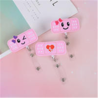 Badge Hanger Pull Cord Buckle New Easy Pull Button Buckle Love Clasp Flower Hanging Buckle Bow Tie Buckle