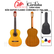 Chính Hãng Đàn Guitar Classic Cordoba C1 Full Size  Tặng kèm bao 3 lớp và
