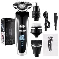 Electric Shaver 4D For Men Electric Hair Clipper USB Rechargeable Professional Hair Trimmer Hair Cutter For Men Adult Razor