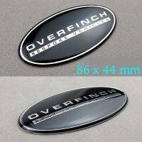 1pcs OVERFINCH BESPOKE VEHICLES Emblem Aluminum Sticker for Rover Defender Discovery Freelander Evoque Auto series