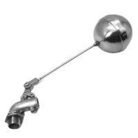 304 Stainless Steel Elbow Floating Ball Valve Water Tank Water Tower Floating Ball Switch Automatic Water Level 4 Points Adjusta