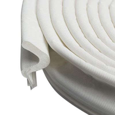 Weather Stripping Seal Strip for Doors/Windows "Q" Foam 26 Feet Long, Card Slot Installation Seals Large Space, Easy Cut