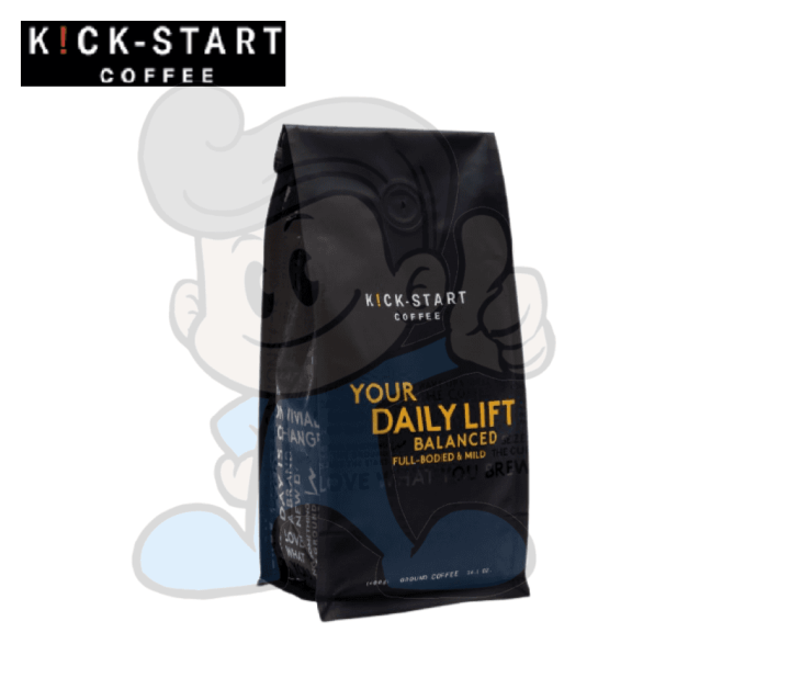 Kick Start! Coffee Your Daily Lift Balanced FullBodied & Mild Ground Coffee 400g Lazada PH