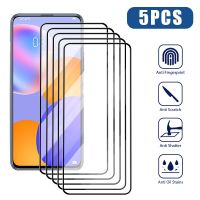 5PCS Full Cover Tempered Glass for Huawei P40 P30 P20 Lite P30 Pro Screen Protector for Huawei Mate 20 Lite Nova 5T P Smart Z