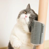 Pet Comb Removable Cat Corner Scratching Rubbing Brush Pet Hair Removal Massage Comb Pet Grooming Cleaning Supplies Brushes  Combs