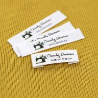 Custom Sewing label，Custom Clothing Labels - Brand Tags  Logo or Text  Handmade   Custom Design (FR002) Labels