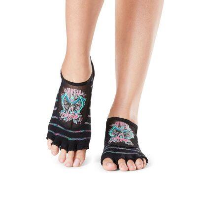 ToeSox โทซอคส์ ถุงเท้ากันลื่นเปิดนิ้วเท้า รุ่น Luna ลาย disney