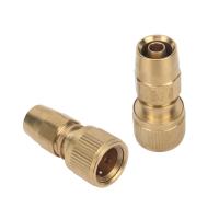 1 Pc 3/8 "Telescopic Water Pipe Quick Connector ขยายหดท่อ Quick Coupling Connector ท่อประปาฟิตติ้ง