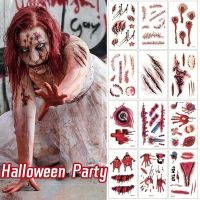 【FCL】▥ Stickers Scary Lifelike Bloody Makeup Scar