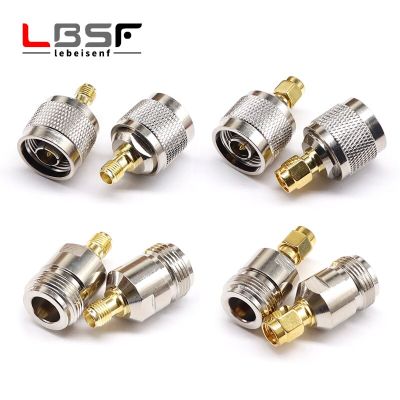 The factory sales set N to SMA adapter N male to SMA male Plug female Jack RF connector 4 type Test converter fast ship Electrical Connectors