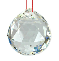 FENG SUI Crystal Ball Sphere Prism ฮวงจุ้ยลูกแก้วคริสตัลบอลแขวน ขนาด 50 มม เสริมดวง เสริมมงคล ปรับฮวงจุ้ย เสริมพลังชี่ด้านบวก