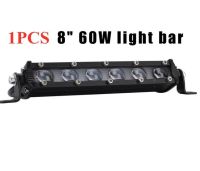 2Pcs 6D 8inch 60W LED Work Light Bar LED headlight Lens 4X4 Off road 4WD Truck SUV ATV Driving Light Fog Lamp Car Work Light