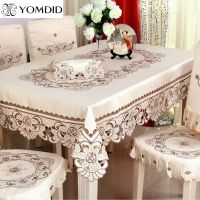 Morris8 embroidered Table Cloth dining/wedding Floral Rectangular Tablecloth for Home hotel round and square