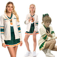 Kid Stranger Things Season 4 Chrissy Cosplay Hawkins High School Uniform Jacket Coat Girls Boys Halloween Carnival Suit