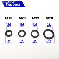 ✽❂  Wasourlf 10 PCS M18 M20 M22 M28 Male Thread Aerator Gasket Rubber Flat Ring Hermetic Seal Thickness 2.5mm Pipe Sealer Accessory