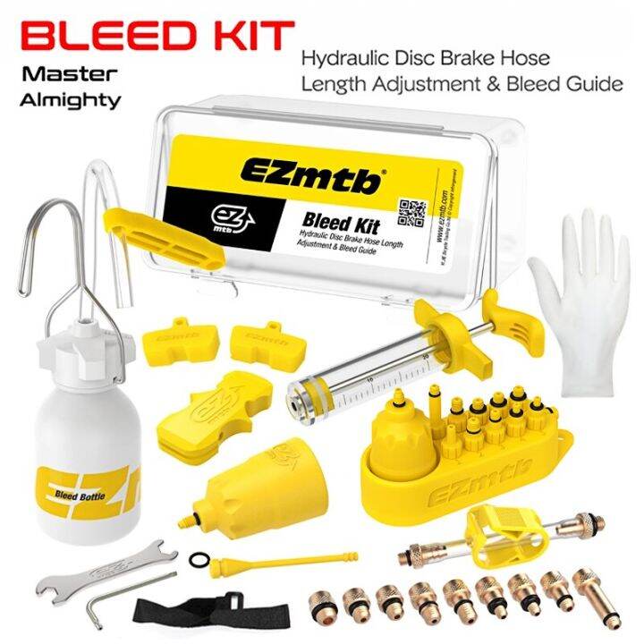 Universal Bicycle Hydraulic Disc Brake Bleed Kit BikeTool Kit for shimano&tektro&magura&hayes