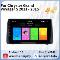 ☞✸ 2 Din Android Car Radio for Chrysler Grand Voyager 5 for Dodge Grand Caravan 2011-2020 Screen GPS Multimedia Stereo Head Unit