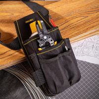 Deli Oxford Cloth Tool Belt Screwdriver Utility Kit Holder Tool Bag Pocket Pouch Bag Electrician Waist Pocket Pouch Bag