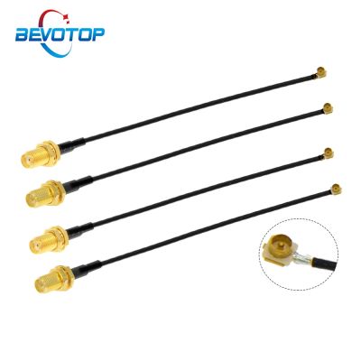 1pcs IPEX Cable SMA Female to uFL/u.FL/IPX/IPEX-1 IPEX 1 Male Plug WIFI Antenna RF Cable RG1.13 Pigtail Extension Electrical Connectors