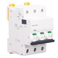 3P 400V Miniature Circuit Breaker DIN Rail Mount สวิตช์ป้องกันการโอเวอร์โหลดแรงดันต่ำ IC65N