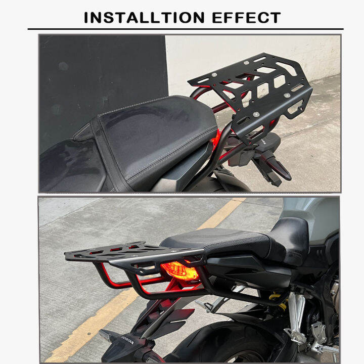 For HONDA CB650R CBR650R 2021-2023 2022 Rear Carrier Luggage Rack Tail ...