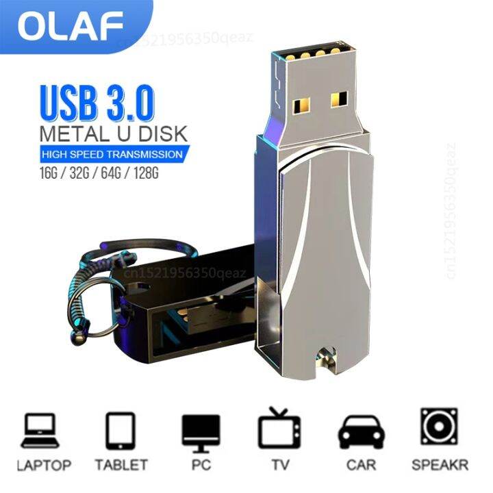 USB stick Mini flash drive USB 1T 2T flash drive Pendrive logam hitam