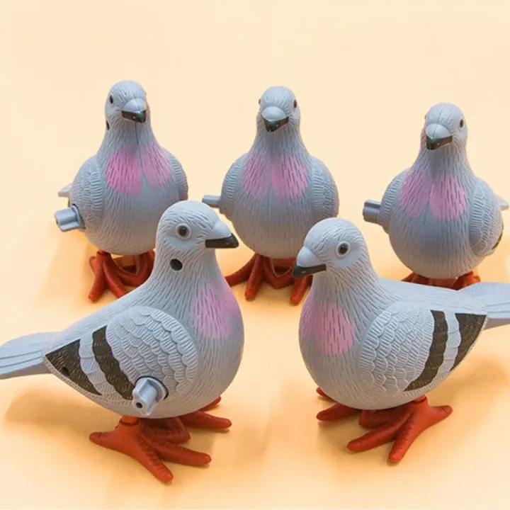 wind up pigeon toy