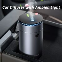 Electric Car Diffuser Aroma Home Office Air Freshener Diffuser with Ambient Light Car Fragrance Diffuser Baseus Humidifier