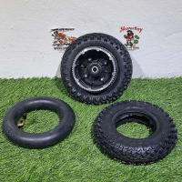 [0502] ล้อสเก็ตบอร์ดไฟฟ้า รุ่น OffRoad ขนาด 8นิ้ว 200x50mm ยางนอก ยางใน หน้า หลัง พร้อมเฟือง