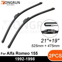 สำหรับที่ปัดน้ำฝนกระจกหน้ารถอุปกรณ์เสริมยางสำหรับ Alfa Romeo 155 21 "+ 19" 1992-1998 1993 1994 1995 1996 1997