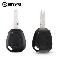 Keyyou 1ปุ่ม Kunci Remote Mobil กล่องสำหรับเรนอลท์คลีโอที่สวยงามรุ่น Megane Laguna Espace Twingo กุญแจอัตโนมัติ Fob เคสแบบไม่ตัดใบมีด