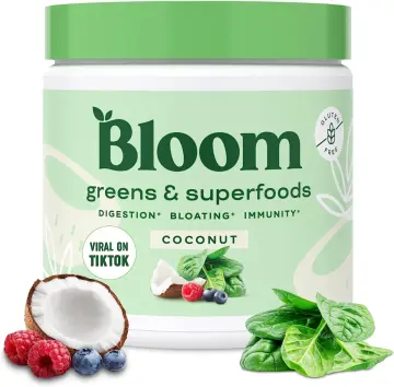 Bloom Nutrition Greens & Superfoods Powder, Berry (48 Servings