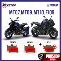 ผ้าเบรค Nexzter สำหรับ MT07,MT09,MT10,FJ09,XSR700,XSR900,Tracer900