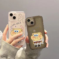 For IPhone 14 Pro Max IPhone Case Thickened TPU Soft Case Clear Case Shockproof Cute Cartoon Compatible with For 12 Pro Max