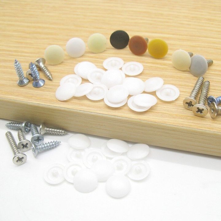 100pcs-bag-plastic-nuts-bolts-covers-exterior-protective-caps-practical-self-tapping-screws-decor-cover-furniture-hardware-health-accessories