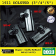 ซอง 1911 ซองโพลิเมอร์ ซองพกสั้น Bogie1 Colt 1911 Holster ซองปลดเร็ว Colt 1911 ขนาด 3 นิ้ว , 4 นิ้ว , 5 นิ้ว