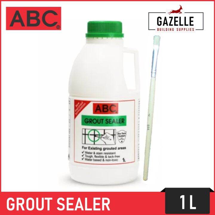 ABC Grout Sealer Water & Stain Resistance Water Based NonToxic 1L Lazada PH