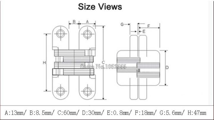 1pcs-hidden-hinges-size-13x60mm-bearing-10kg-invisible-concealed-cross-door-hinge-stainless-steel-hinge-for-folding-door-kf1059