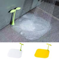 Floor Sink Filter Cute Bean Sprouts Shape Silicone Sewer Deodorant Cover Shower Drain Anti-Smell Cover Insect-Proof Bathtub Plug Dishracks Sink access