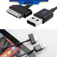 ECILY ที่ชาร์จซิงค์ข้อมูล USB 1ม. สายเคเบิลสำหรับชาร์จแท็บเล็ตซัมซุงกาแล็กซีแท็บ2 7 8.9 10.1 P1000 P3100 P6200 P5100 P3110