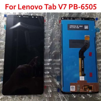 สำหรับ Lenovo Tab V7 PB-6505 PB-6505M จอแสดงผล LCD หน้าจอสัมผัส Digitizer Glass Sensor Pantalla