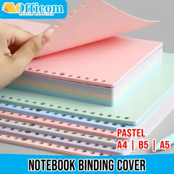 Soupin Binder Notebook A5, A6 Pastel color cover