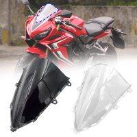 เซกเตอร์♝ตัวเบี่ยงกระจกรถจักรยานยนต์เหมาะสำหรับฮอนด้า CBR650R 2019 2020 2021 2022อุปกรณ์เสริมกระจกโปร่งใส CBR650 650R ตัวเบี่ยง