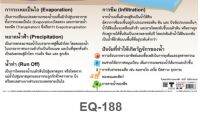 วัฏจักรของน้ำ EQ 188 โปสเตอร์สื่อการสอน หุ้มพลาสติก ขนาด 50 * 70 cm