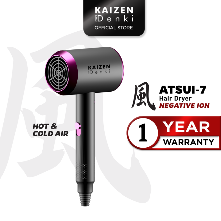 Kaizen Denki Professional High Power Hair Dryer ATSUI AT7 Lazada