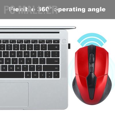 ☾♣ 【เมาส์ไร้สาย】319 2.4GHz 1200DPI USB Wireless Mouse Ergonomic Optical Positioning Mouse for Laptop