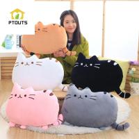 PTOUTS ตุ๊กตาผ้ากำมะหยี่สำหรับเด็ก4030ซม. เบาะใหญ่ของเล่นเด็กทำจากผ้าฝ้าย PP สำหรับวันเกิดของเล่นกำมะหยี่ยัดไส้หมอนแมว