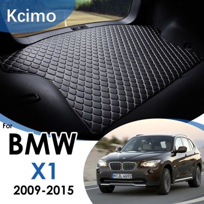 เสื่อท้ายรถหนังสำหรับ BMW X1 E84อุปกรณ์เสริม2009-2015ซับในรองเท้าบูท Error ถาดใส่อาหารรถยนต์พรมเสื่อ2010 2011