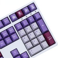 GMK Rabbit Keycaps Dye Subbed Cherry Profile Keycap JP Font For 68/84/87/980 Wired USB Mechanical Keyboard MX Switch Iso Enter